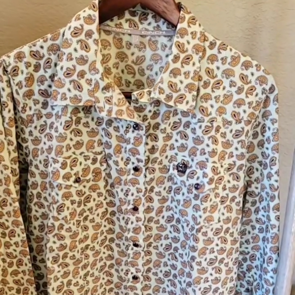Cinch Paisley Shirt